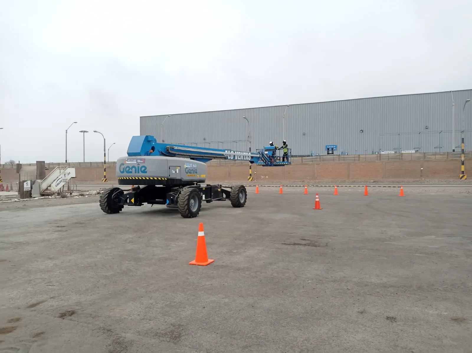 Portada - Capacitación para Operador de Manlift