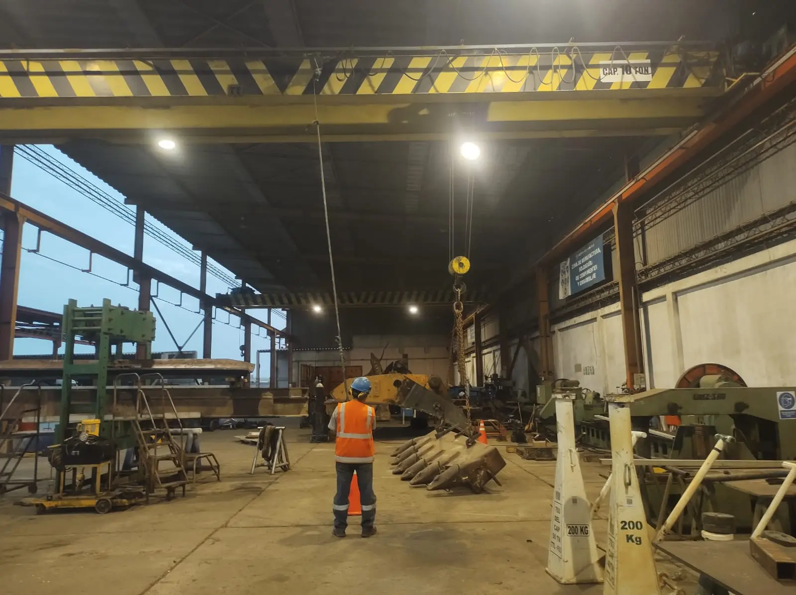 3 - Capacitación para Operador de Grúa Puente