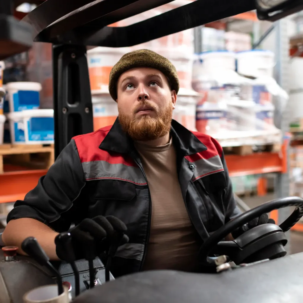 montacargas en espacios reducidos